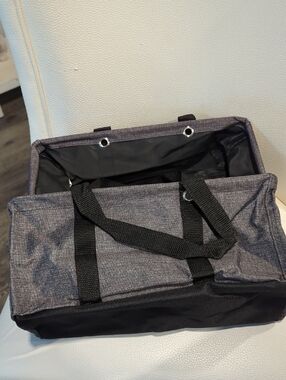thirty-one Gray and Black Organizer Tote Bags